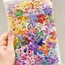 60 Pcs Star Hair Clips, Y2K Colorful Star Design, Cute, Playful and Vibrant Accessories, Fun Hair Clips, Perfect for Girls' Daily Use, Weekend, Birthday Parties Hairclips