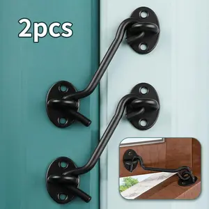 Window Hook, Windproof Door and Window Hook, Durable and Sturdy Window Hook, Hardware Accessory for Home and Office