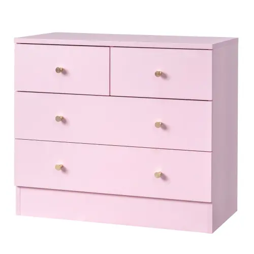 3 layers & 4 drawers-Pink