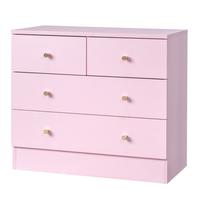 3 layers & 4 drawers-Pink