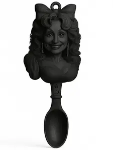 Dolly Spoon with Necklace Loop