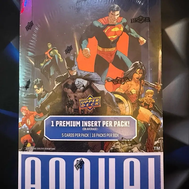 2024/25 Upper Deck DC Annual Hobby Box
