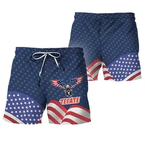 Tecate American Eagle Swim Trunks, Hawaiian Short Underwear for men Dad Friend, Beach Shorts