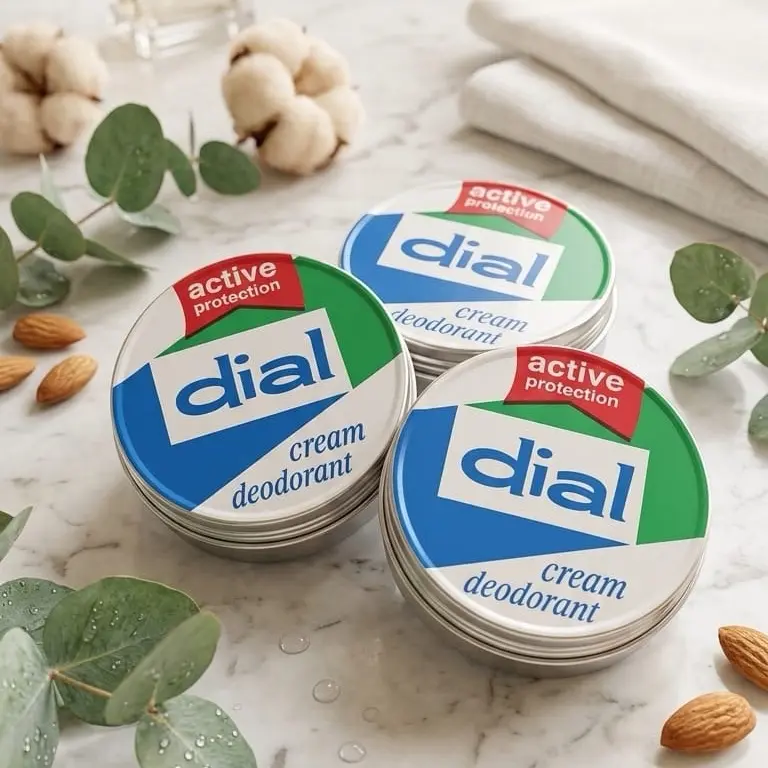 Dial, deodorant