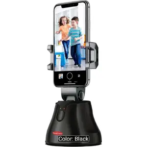 Cameraman Rotating 360 Degree Smart Phone Holder Face And Object Tracking Recognition Vertical And Horizontal Shot, Compatible with Phone Dimensions  2.2-3.9 Inches