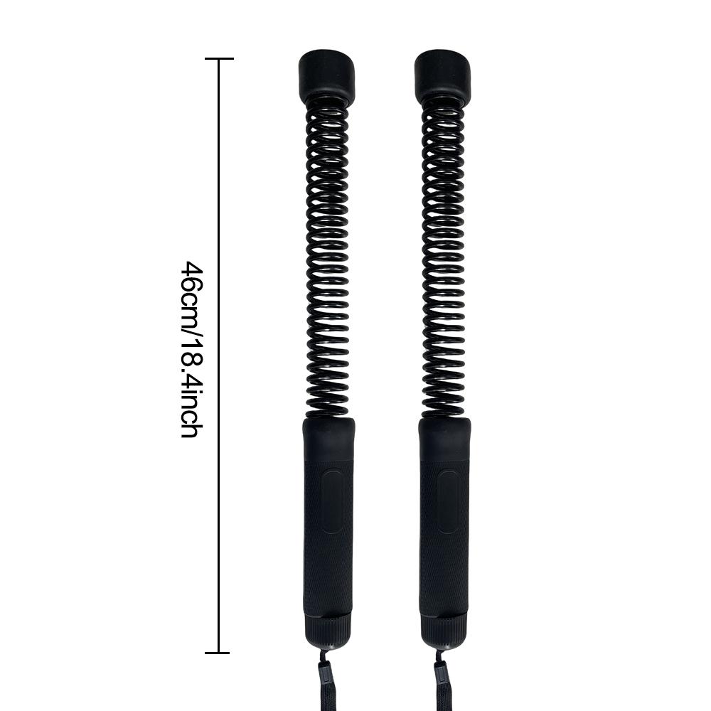 Ranbro Cordless Battle Ropes, Weighted Workout Training Ropes for Home Gym, Small Space Friendly Full Body Cardio Exercise, Fat Burning HIIT Fitness Equipment, Portable Arm Strength & Core Training, Quiet Battle Rope Alternative for Men & Women