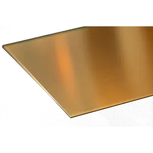 Brass Sheet: 0.025" Thick x 6" Wide x 12" Long (1 Piece)