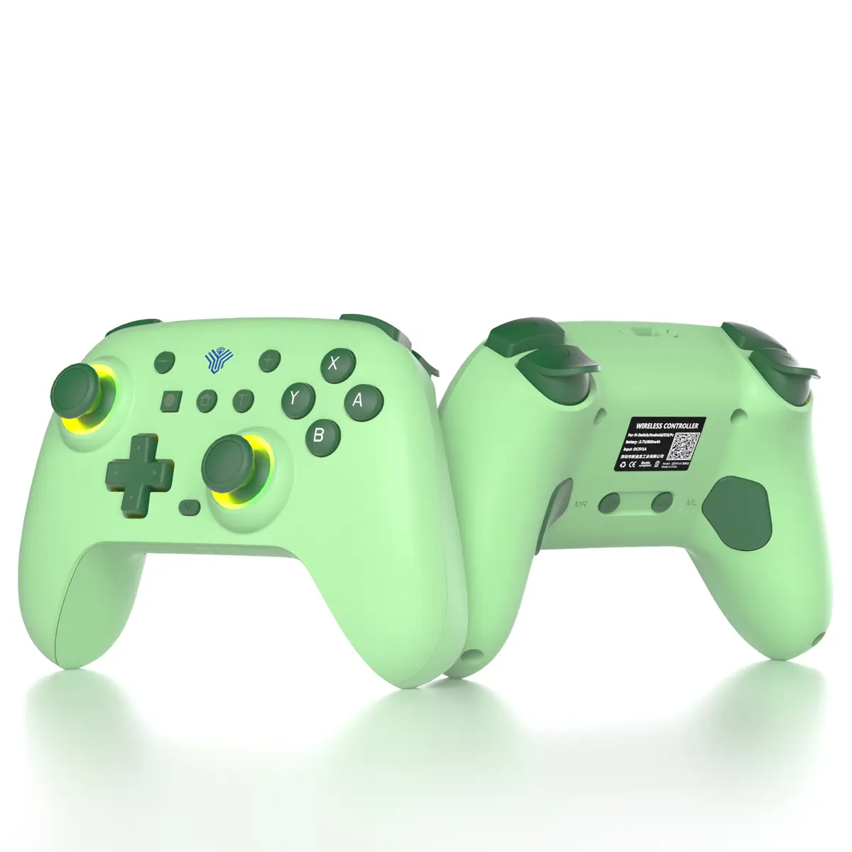 Wind Chaser Wireless Gaming Controller for Gamers - Multi-Platform Gamepad for Switch/PC/Mobile, Hall Effect Joysticks, 1000Hz Polling Rate, Programmable Macro Buttons, Turbo Function, Dual Vibration, 6-Axis Gyroscope, Macro+Vibra Gamer Birthday Gift