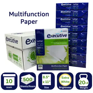 UOFFICE Multipurpose Copy Printer Paper, 8.5” x 11”, 20 lb, (White, 1 PALLET)