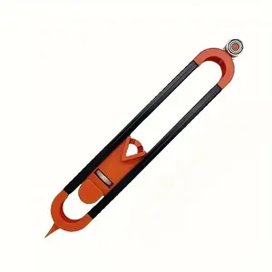 Adjustable Locking Ruler for Woodworking, Precision Measuring Gauge with Ergonomic Handle, Durable Construction for DIY Projects