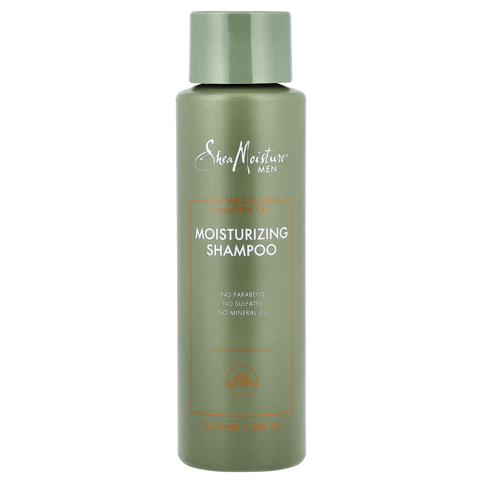 SheaMoisture Men, Moisturizing Shampoo, Raw Shea Butter & Mafura Oil, 15 fl oz (444 ml)