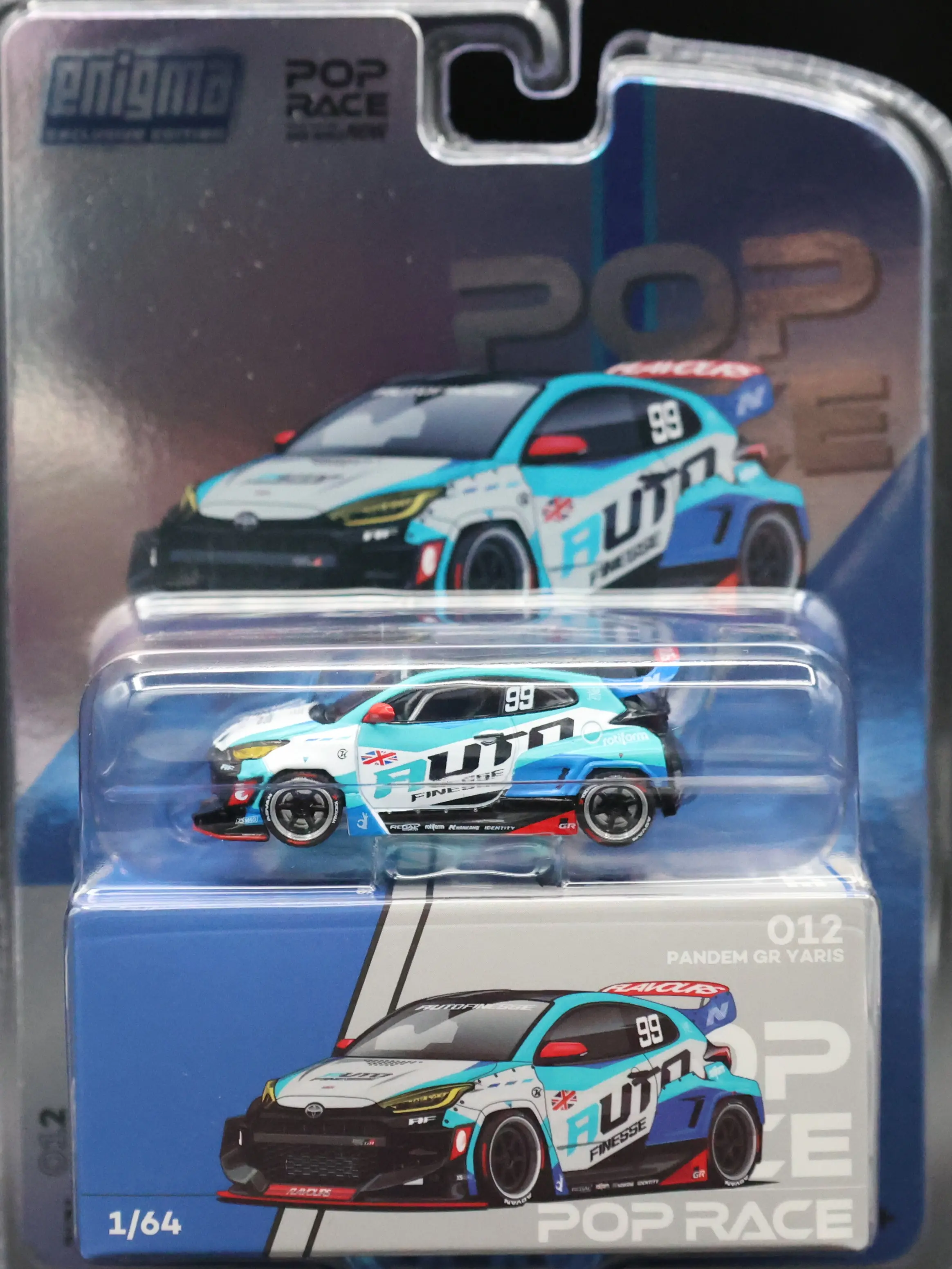 Pop Race Enigma Exclusive Edition Pandem Toyota GR Yaris Auto Finesse #012