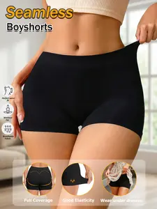 Women's Low-Rise Seamless Hipster Panties, Comfortable & Sexy, Soft & Smooth, Lifting & Shaping, Minimalist Chic Style, Suitable For Wearing With Dresses In Summer, Fit