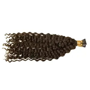 Pre-Bonded Deep Wave I-Tip Hair Extensions