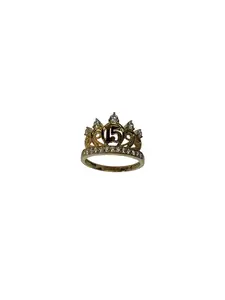 Anillo de 15 años oro 14k