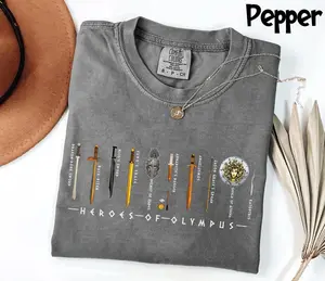 Heroes Of Olympus Shirt, Percy Jackson Shirt, Camp Jupiter Shirt, Camp Half-blood, Percy Jackson Sweatshirt, Annabeth Shirt, Book Lover Gift, Cool Colors, Brighten Up Your Look, Retro Styles, Bring Back the Classics