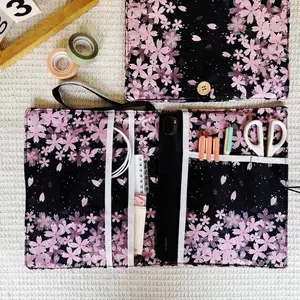 Book Lover Gift Floral Document Storage Bag, Handbag Maternal Child Diary Case, Medical Certificate Holder, Travel Organizer for A4/a5 Files