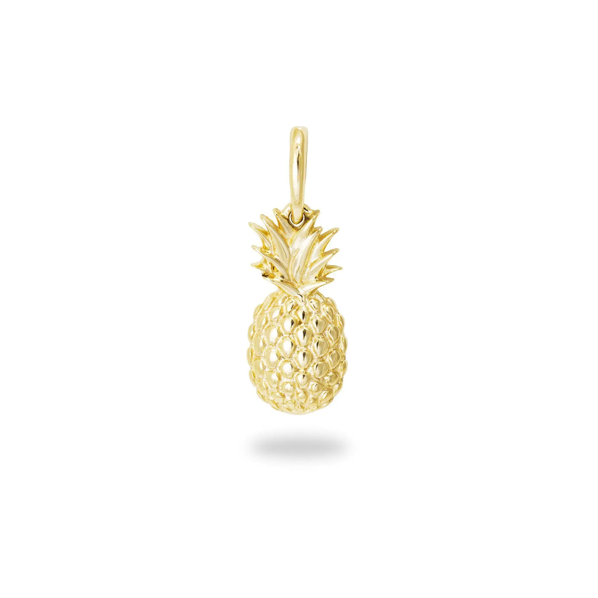 Pineapple Pendant in Gold - 15mm