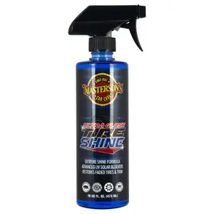 MASTERSON'S CAR CARE - ULTRA GLOSS TIRE SHINE (16 oz) - MCC_128_16 - Extra Shine Formula Delivers Super Wet Tires - Durable and Long Lasting Sprayable