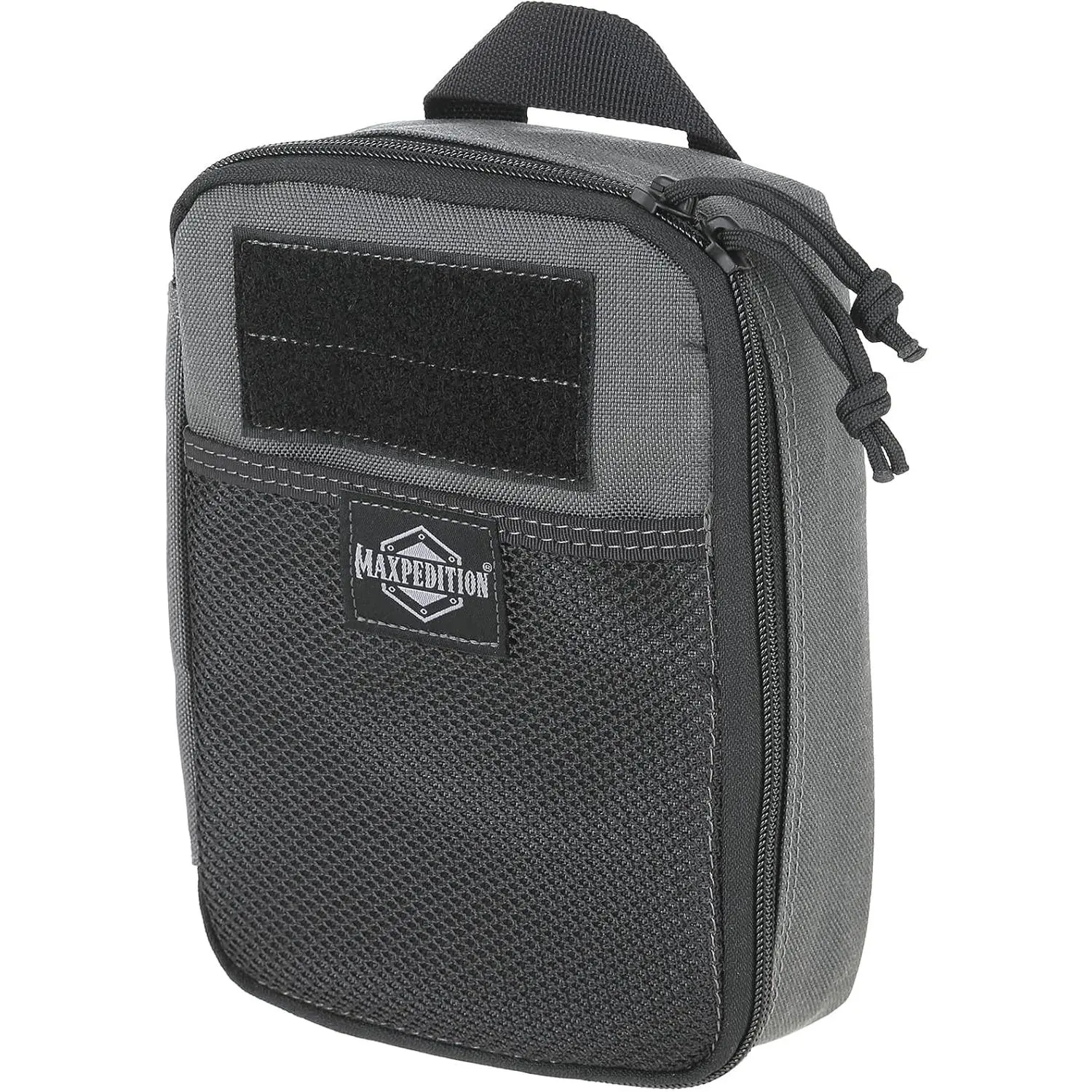 Beefy Pocket Organizer Tactical Pouch - 1000D Ballistic Nylon, MOLLE-Compatible, 6 Loops, Abrasion-Resistant, Customizable, High-Capacity, Dual YKK Zippers, Clamshell Open for Outdoor Everyday Carry Tools & Gear (0266)