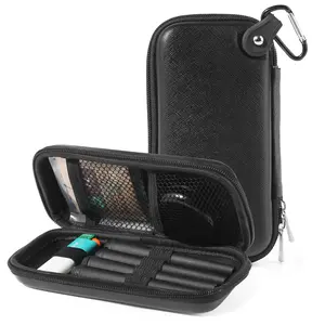 Smell Proof EDC Durable Pouch Bag with Carabiner Storage Container Fit in Pocket for Traveling