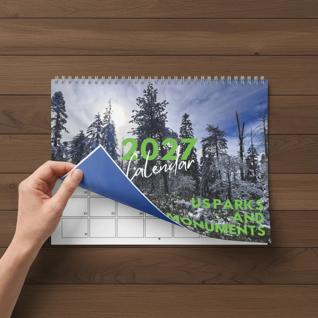 Calendar, 2027 US Parks & Monuments Wall Calendar