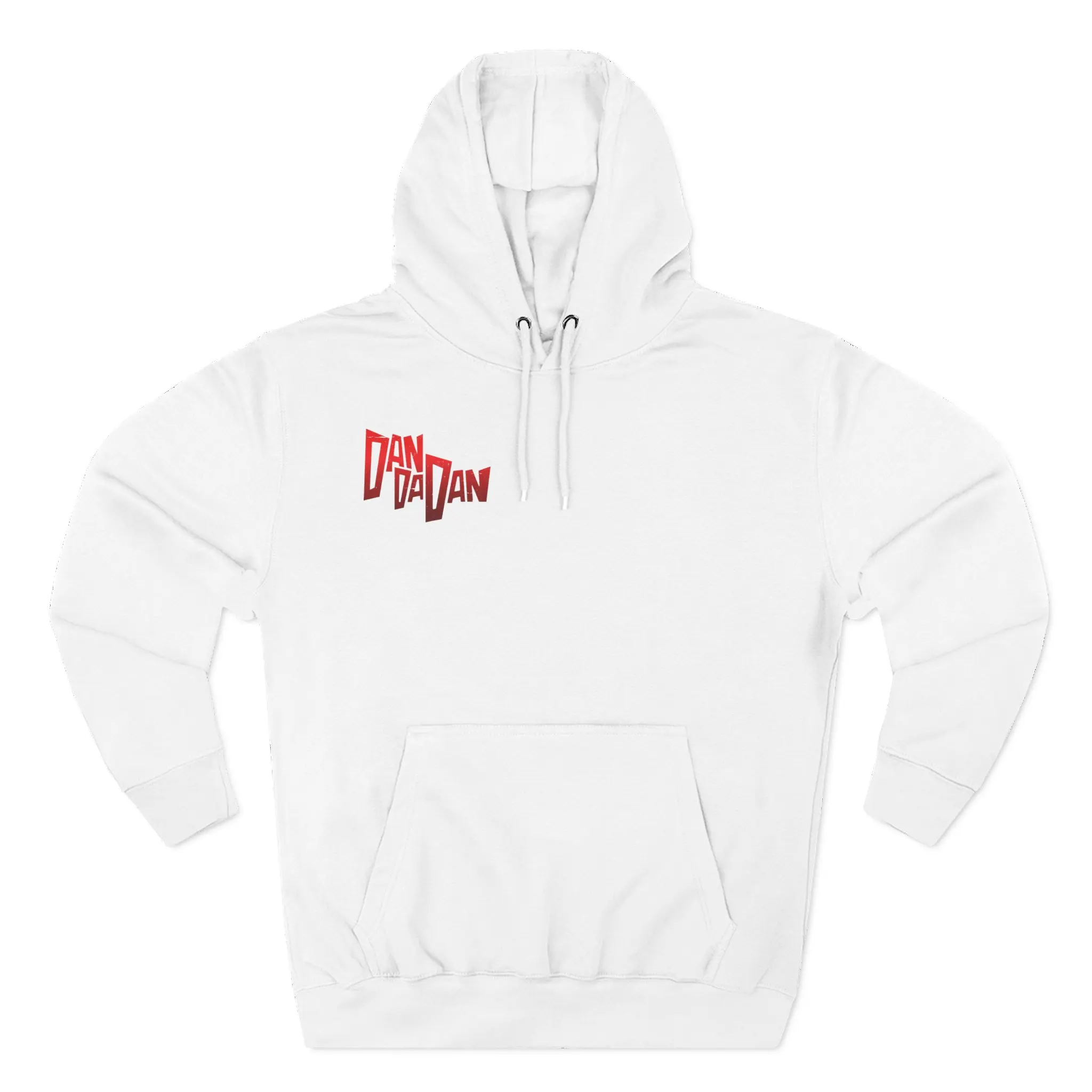 Fleece Hoodie, Dandadan Graphic Outerwear, Winter Sweatshirt, Cozy Three-Panel Hooded Jacket, Trendy Pullover, Streetwear Apparel Casual Decoration