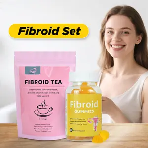 Aromlife Natural Fibroid Set for Womb to Warm Uterus and Detox, Herbal Fibroid Detox Tea Set for Women Get Pregnant Fast & Hormone Balance, Helps with Uterine Wellness, Women Support Set