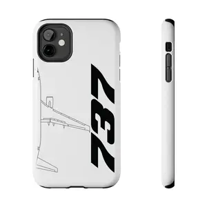 B737 Aviation Phone Case - Durable Design for Versatile Use, Ideal for Air Travel, Lightweight Construction Plastic Casing Protective Cover Smartphone