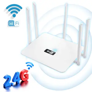 Five-Antenna WIFI Router, Computer Router, Router with Ethernet Ports, Stable Signal, Suitable for Gaming and Streaming, Commercial Wireless Router, Ultra-Low Latency