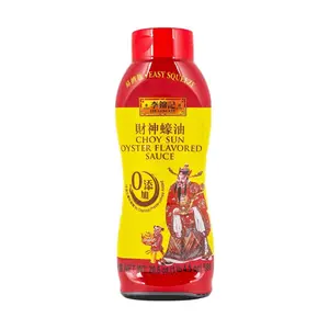 Lee Kum Kee 0 Added Sugar Oyster Sauce 580g - Authentic Hong Kong Flavor, Premium Cooking Condiment