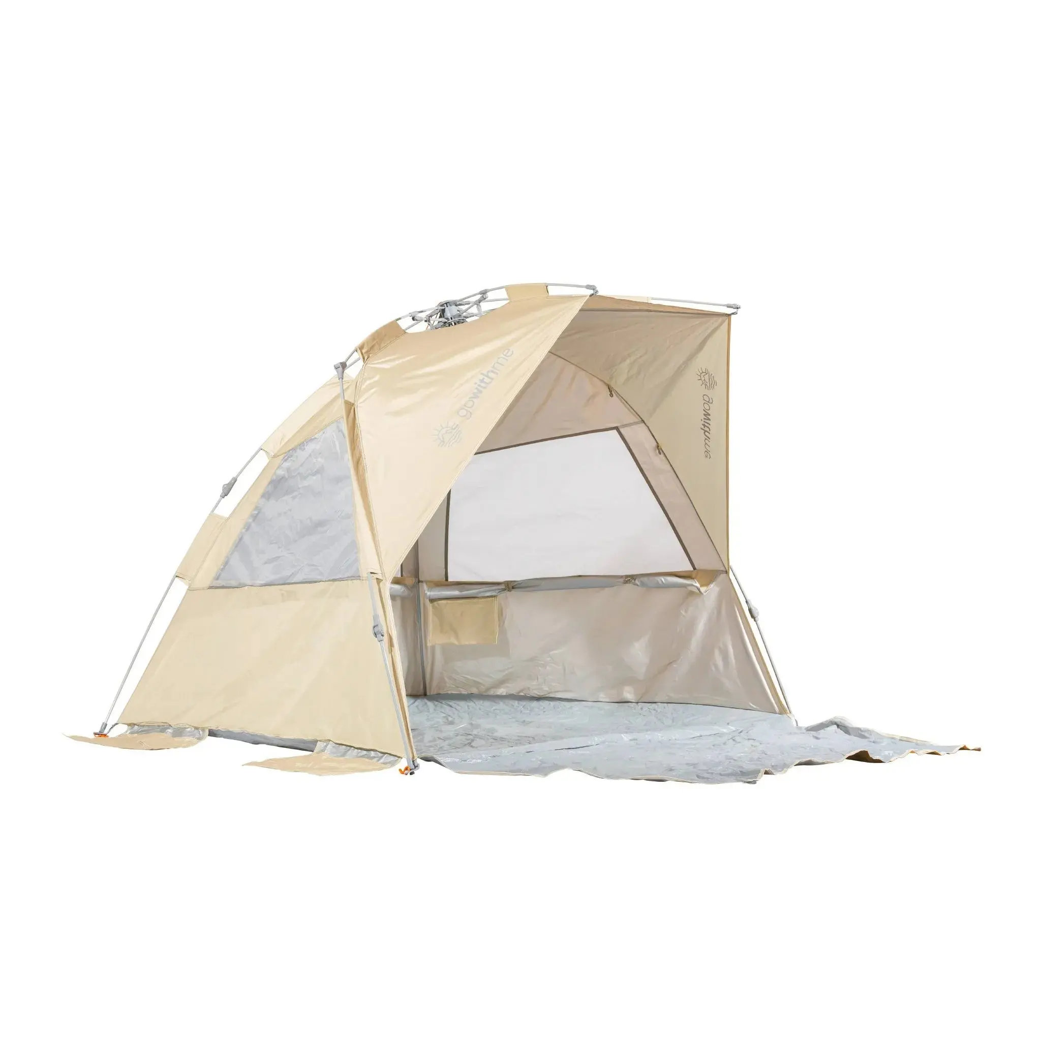 Sun Shelter Travel Playard - Go With Me Luxe - Tan