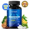 Viyouth 1000mg Magnesium Complex - 10 Elemental Magnesium Complex & Zinc for Calming Sleep & Relax - Dietary Supplement for Hair Health Digestive Detox & Cortisol Balance-3rd Party Tested Tablets Fitness, magnesium glycinate Vitamin Healthcare