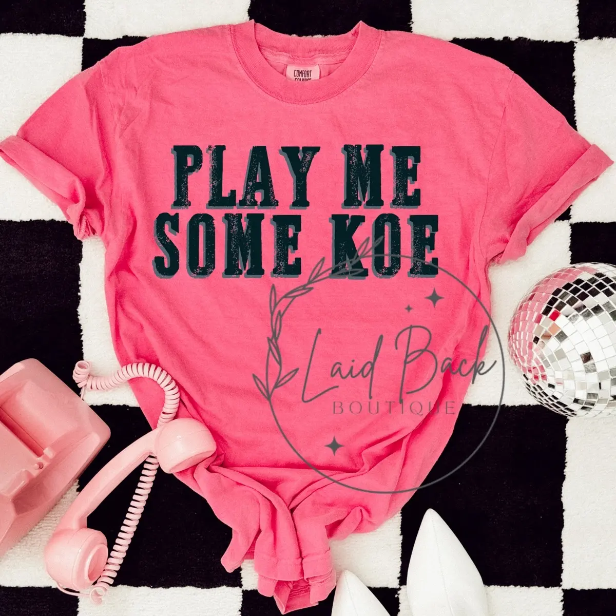 Play me some Koe T-shirt sweatshirt Top Womenswear Unisex Lady Casual