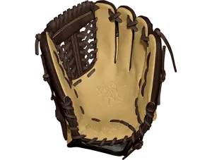 Rawlings Custom 11.50" Inch Modified Trapeze Blonde Speed Shell Brown Heart of the Hide Pitcher Infield Glove