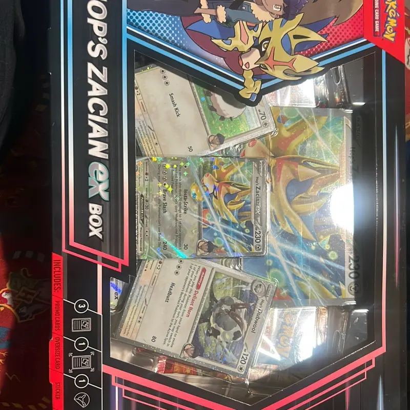 Pokémon  zacian ex box