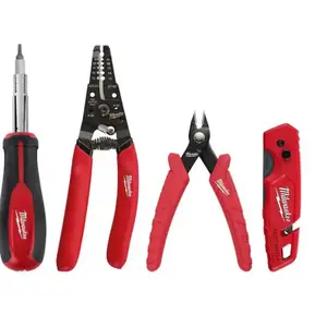 Milwaukee Electrician's Hand Tool Kit (4-Piece)