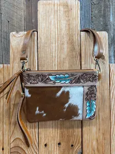 Small Western Crossbody Wristlet!