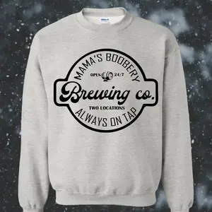 “Always On Tap”  Front Print Only Graphic Hoodie/Crewneck Sweatshirt