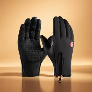 Motorcyclist Men's Cycling Gloves Women Biker Warm Winter Autumn Water-Repellent Thermal Gym Touch-screen Anti-slip Gloves