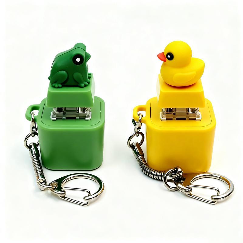 2PCS Croaking Keychain - Light Sound Fidget Toy Adult Stress Relief