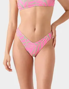 ROXY  Womens Stay Wild V Cheeky Bikini Bottoms