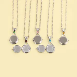 Fashionable H2O Mermaid Openable and Closable Pendant Necklace Creative H2O Shell Women's Jewelry Gift Cosplay Props Decoration