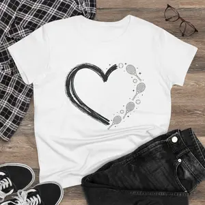 Heart of Tennis Tshirt, I Love Tennis Shirt, Tennis Shirt For Women, Tennis Love Shirt, Tennis Gifts, Tennis Coach Gift, Tennis Player Gift