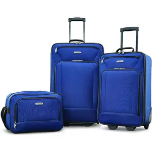 Fieldbrook XLT Softside Upright Luggage, Navy, 3- Set (/21/25)