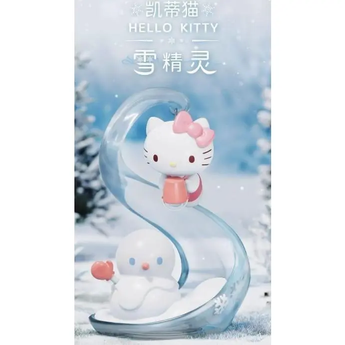 Langbowang Sanrio Characters Natural Spirit Light Up Figure - Hello Kitty