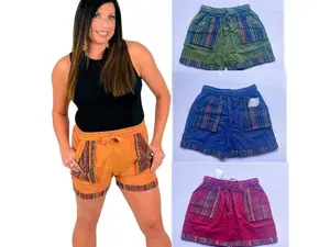 Beautiful boho hippie shorts, Pants for her, Short for her