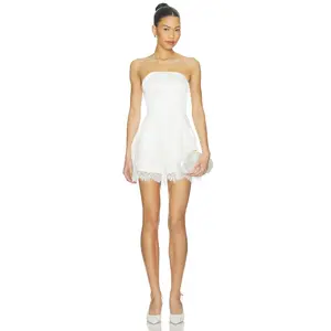 Amanda Uprichard Romilly Romper in White