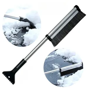 Car Ice Scraper Windshield Ice Breaker Quick Clean Glass Brush Snow Remover Cleaner Tool Auto Window Winter Snow Brush Shovel Car Detailing Tools Car Wash Kit