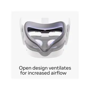 Meta Quest 3s Breathable Facial Interface — Works with Meta Quest 3S — Increases Comfort — Installs in Seconds Meta Quest 3s Breathable Facial Interface — Works with Meta Quest 3S — Increases Comfort — Installs in Seconds